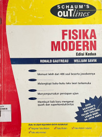 Image of Fisika Modern Edisi Kedua