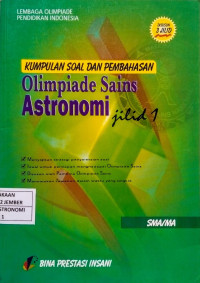 Image of Olimpiade Sains Astronomi Jilid 1
